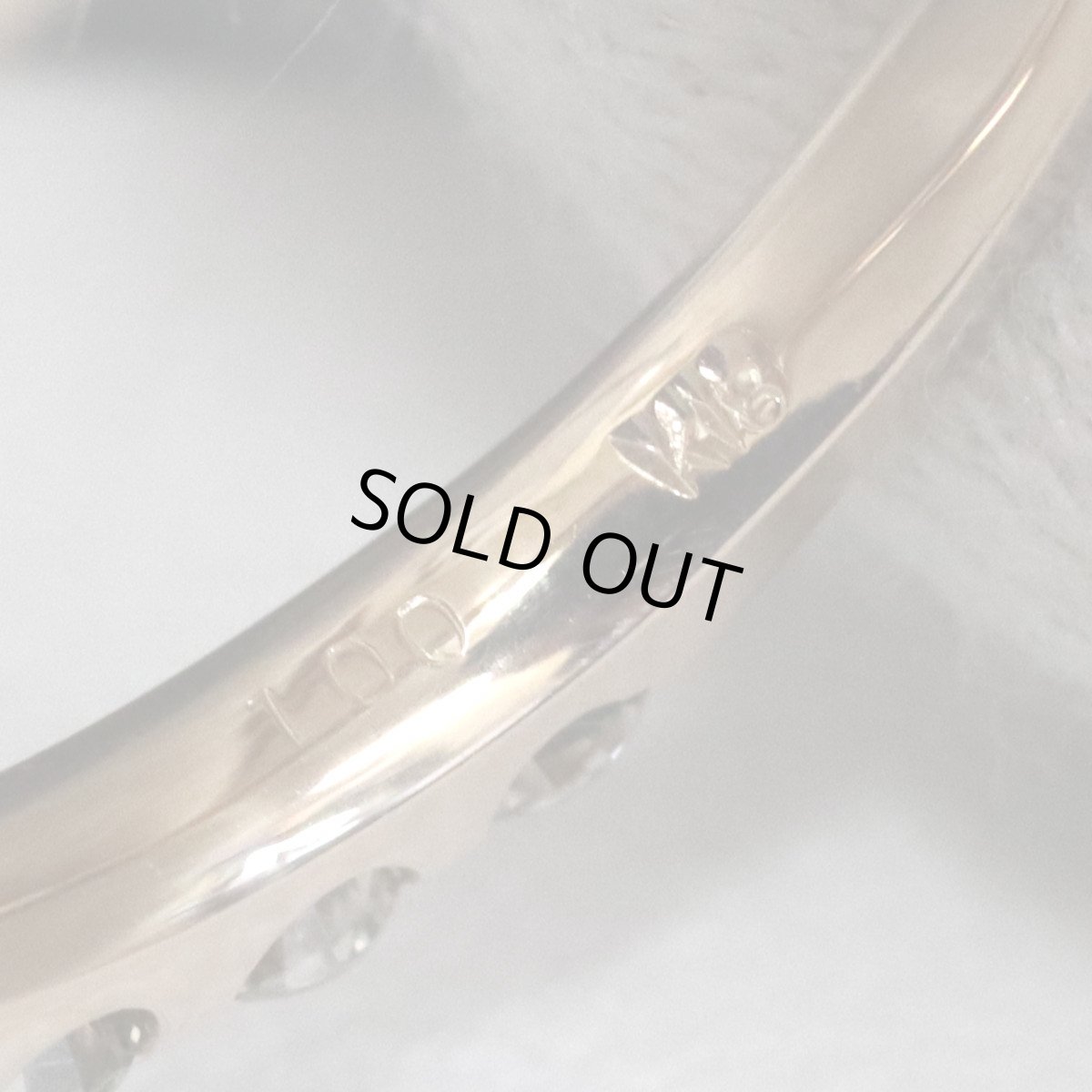 画像7: K18PGブラウンダイヤモンドリング D1.00 2.7g #10.5 (7)