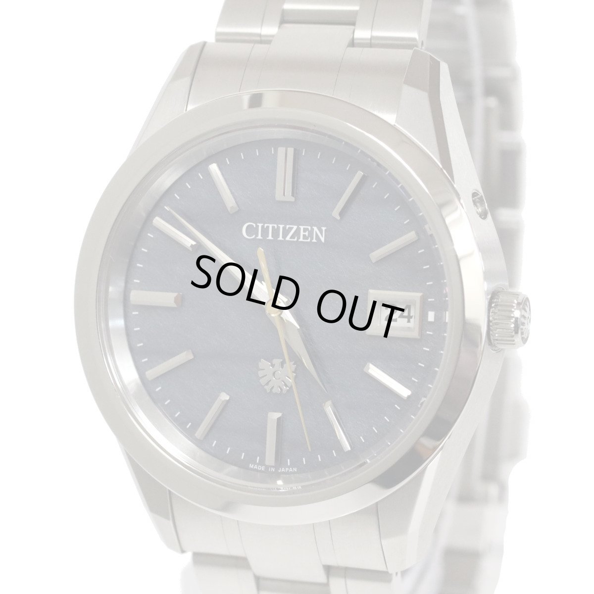 画像1: ザ・シチズン 100周年限定モデル 藍染和紙文字盤(AQ4100-65L)世界限定600本 (1)