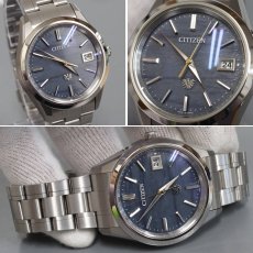 画像2: ザ・シチズン 100周年限定モデル 藍染和紙文字盤(AQ4100-65L)世界限定600本 (2)