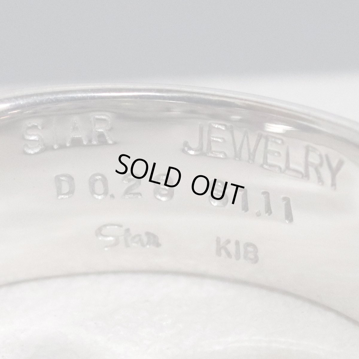 画像7: スタージュエリー K18WGピンクサファイアダイヤモンドリング S1.11 D0.28 6.3g #11 (7)