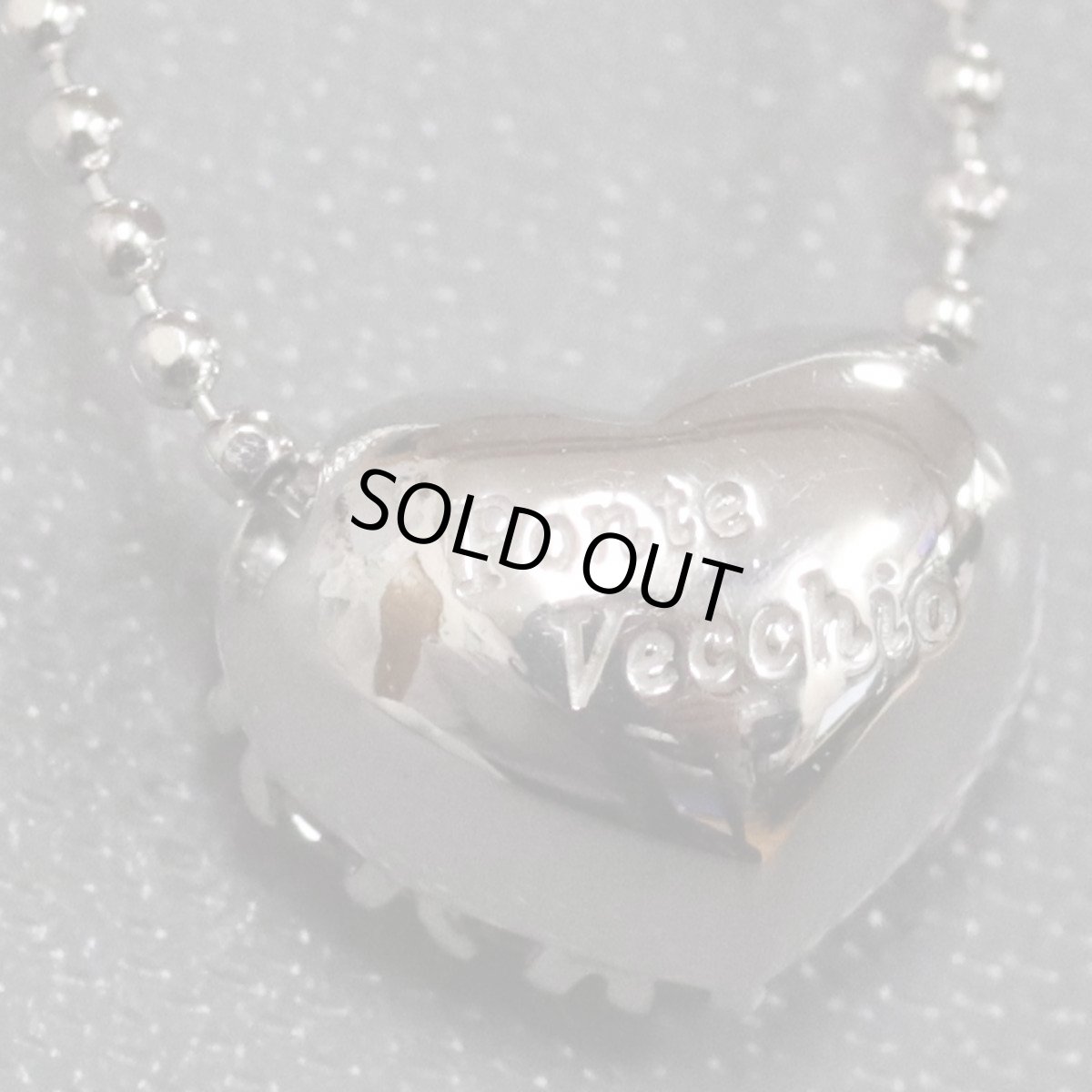 画像4: ポンテヴェキオ K18WGダイヤモンドネックレス ハートモチーフ D0.24 3.5g (4)