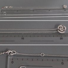 画像9: ポンテヴェキオ 750ダイヤモンドネックレス フラワーモチーフ D0.17 6.9g (9)