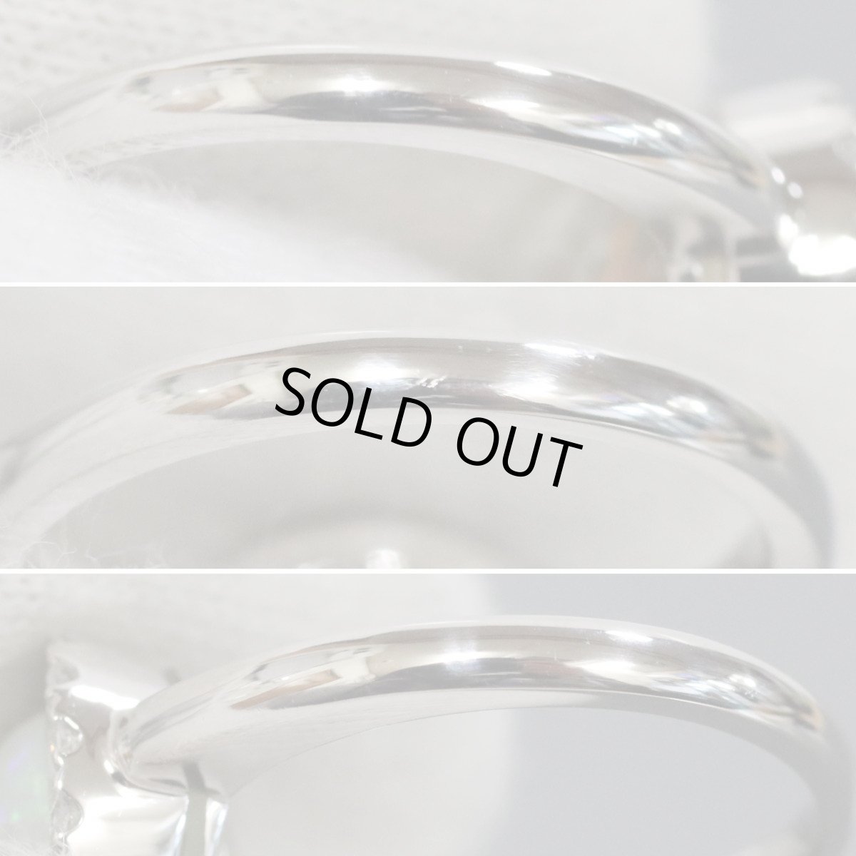 画像6: Pt900オパールダイヤモンドリング O1.30 D0.33 7.5g #13 (6)