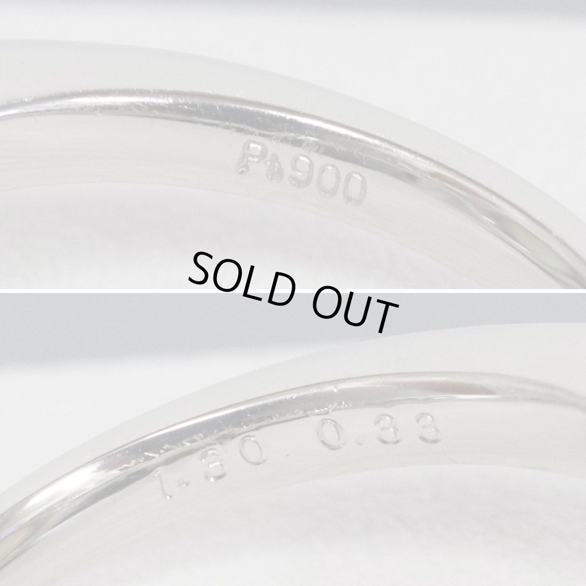 画像7: Pt900オパールダイヤモンドリング O1.30 D0.33 7.5g #13 (7)