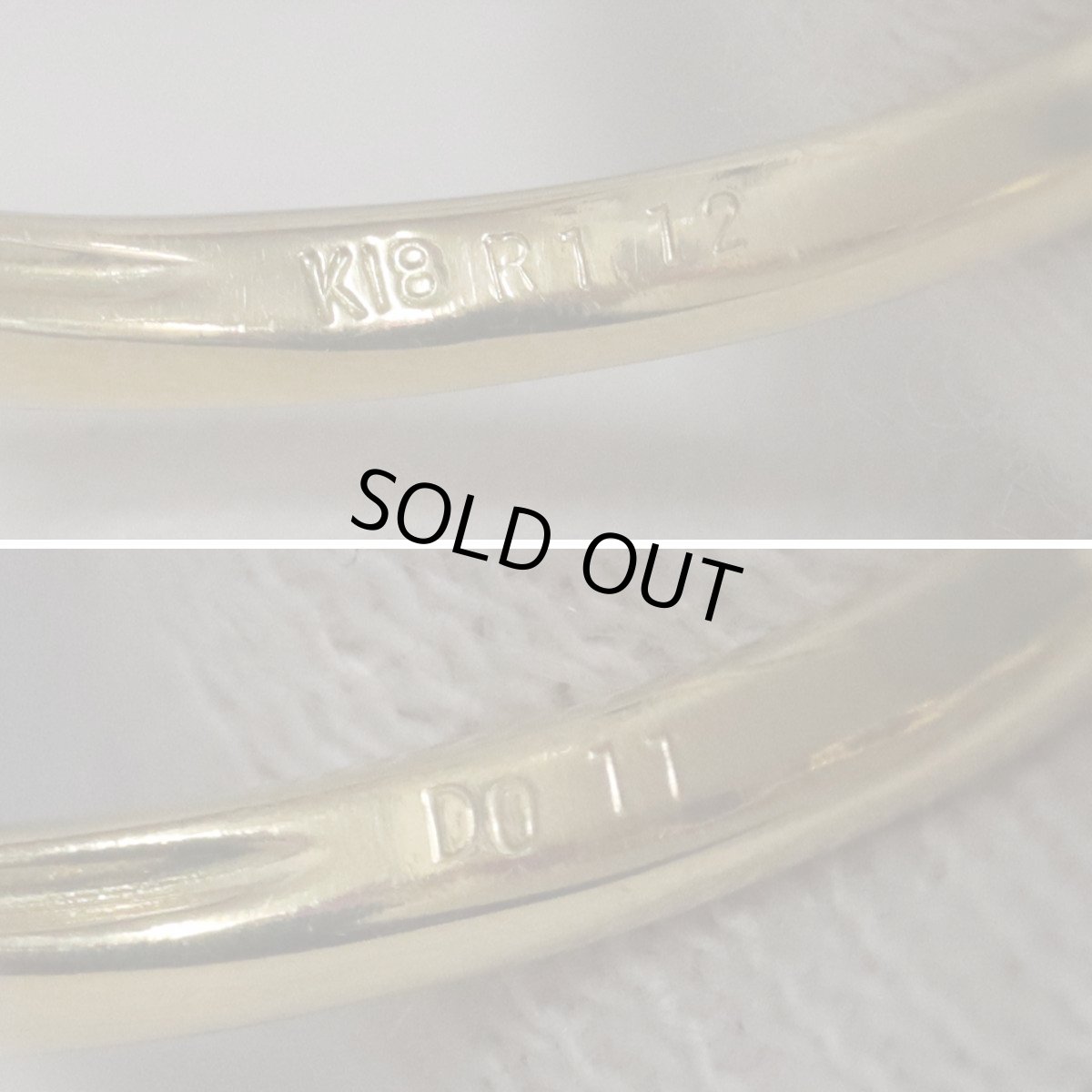 画像7: K18ルビーダイヤモンドリング R1.12 D0.11 2.7g #11.5 (7)