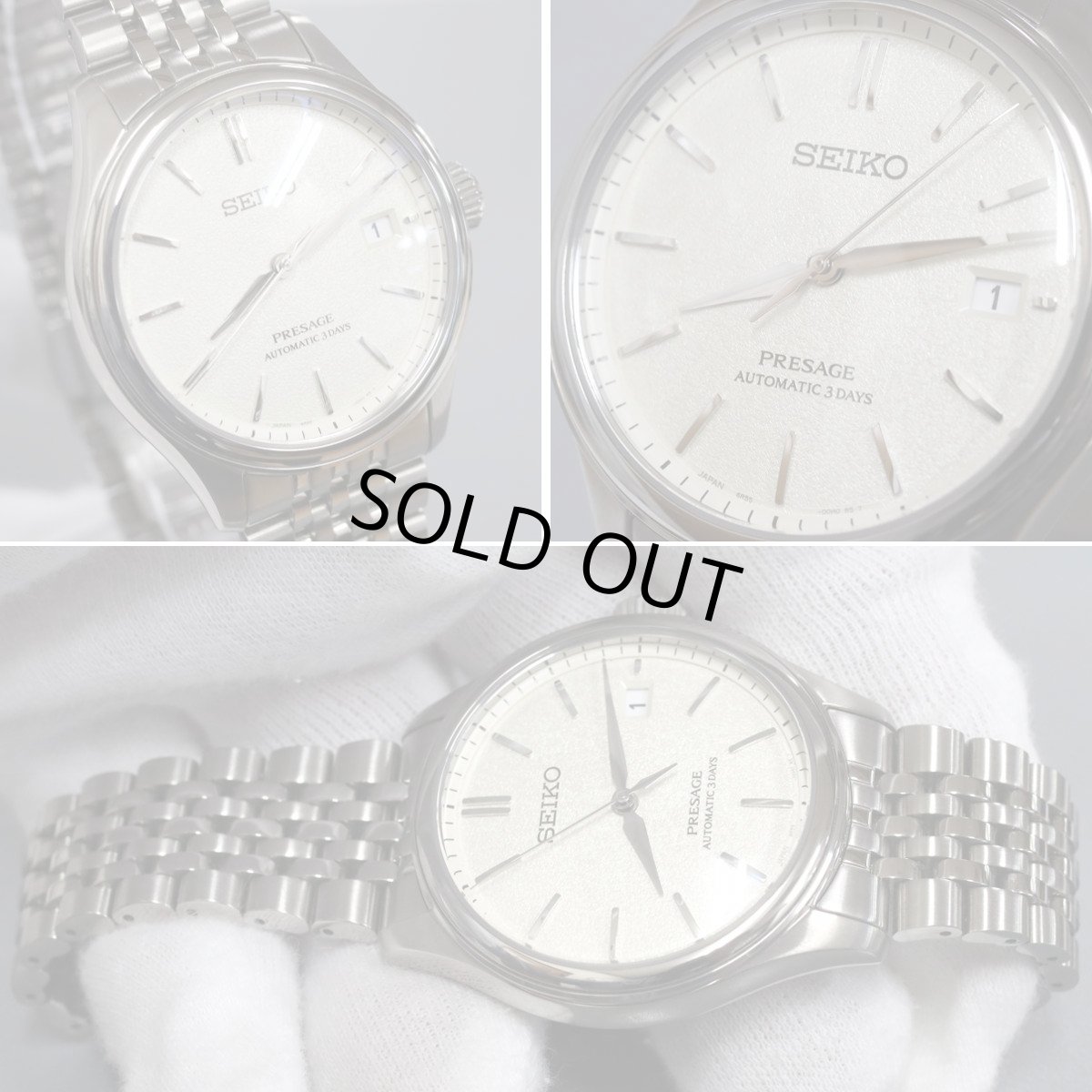 画像2: プレサージュ クラシックシリーズ 素色ダイヤル(SARX121)6R55-00H0 (2)