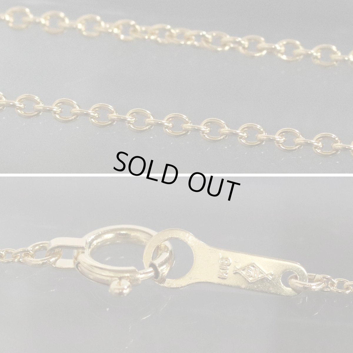 画像8: K18/Pt900ダイヤモンドネックレス 馬 馬蹄 D0.08 7.4g (8)