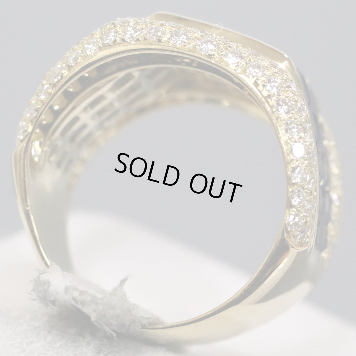 画像4: 750サファイアダイヤモンドリング S4.71 D1.18 11.9g #12 (4)