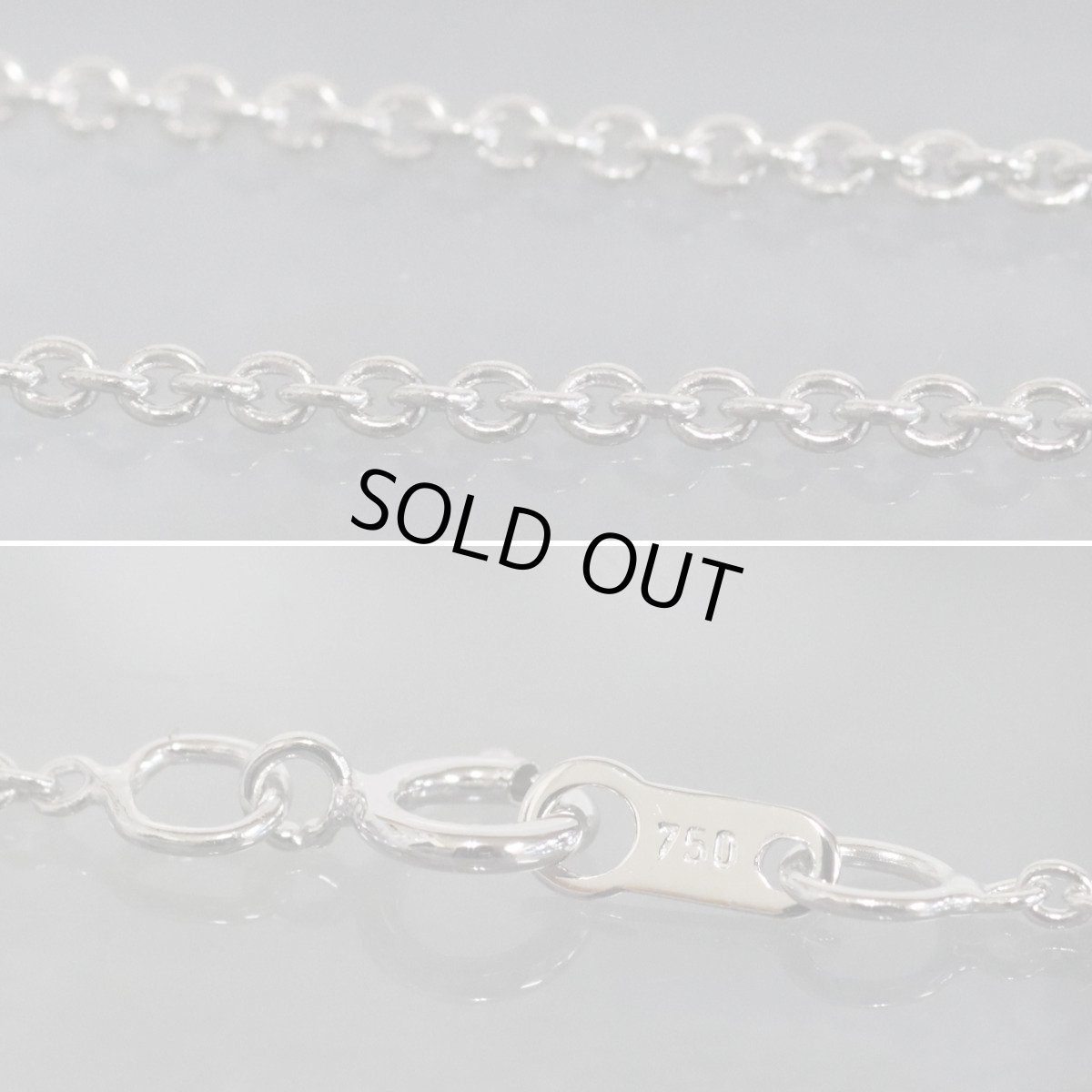 画像8: 750アレキサンドライトダイヤモンドネックレス A0.25 D0.19 3.7g (8)