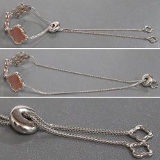 画像6: 18K/750ダイヤモンドシェルブレスレット フラワーモチーフ D0.87 9.8g (6)