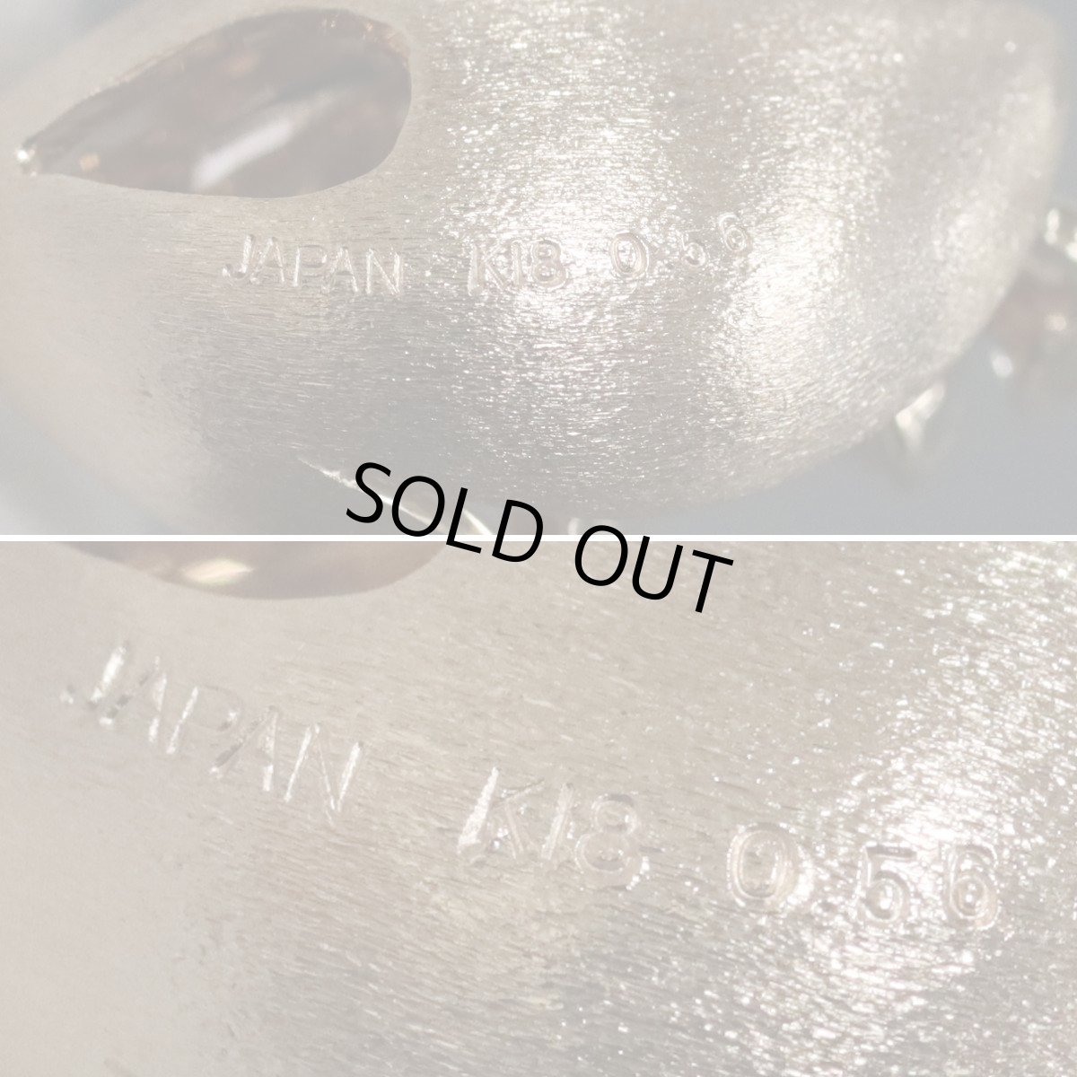 画像5: K18PGダイヤモンドペンダント D0.56 8.3g (5)