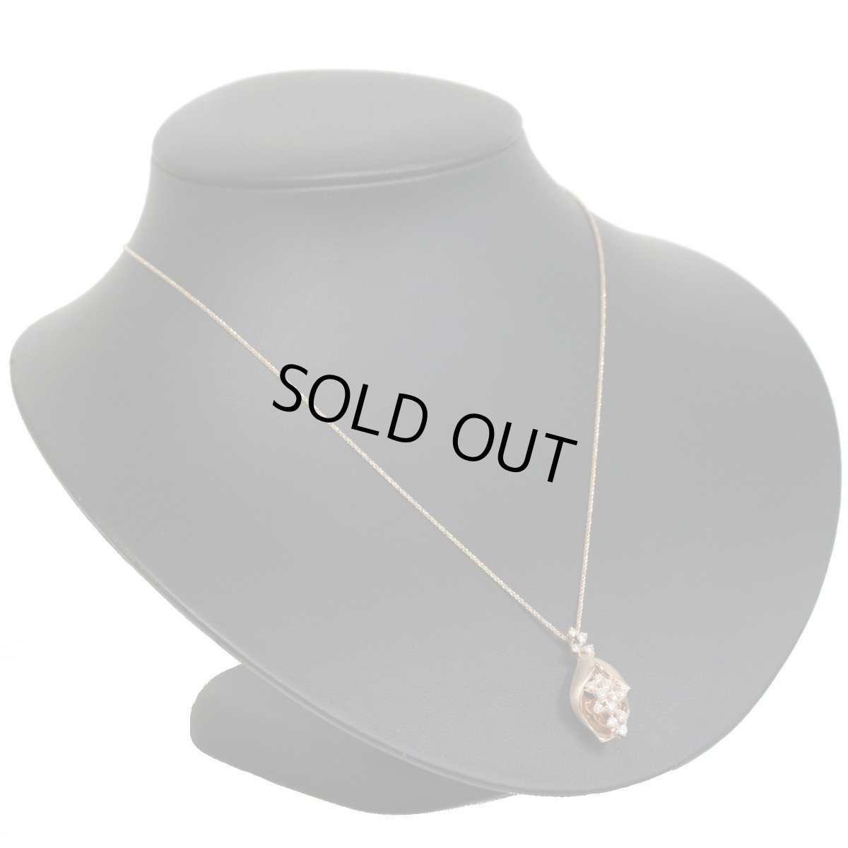 画像6: K18PGダイヤモンドペンダント D0.56 8.3g (6)