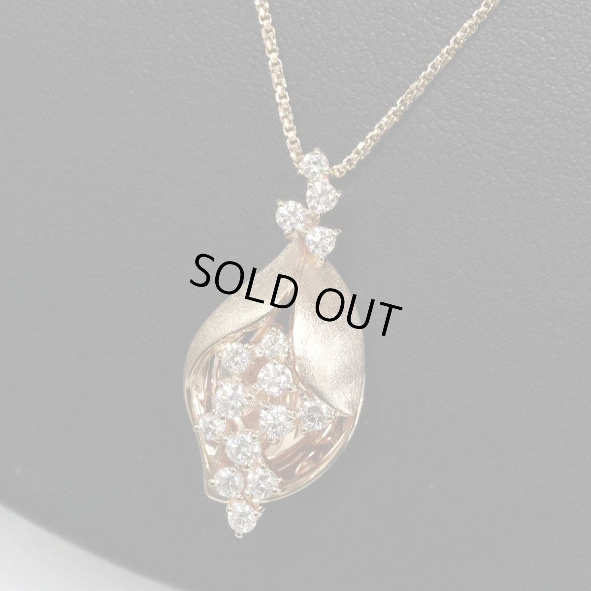 画像7: K18PGダイヤモンドペンダント D0.56 8.3g (7)