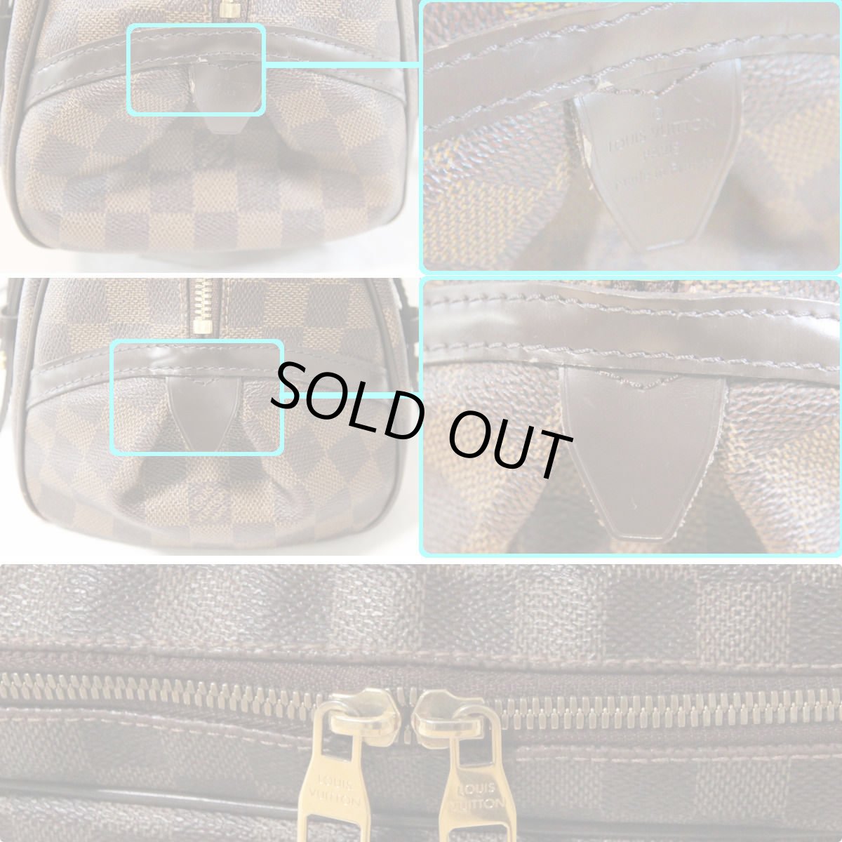 画像3: リヴィントンPM(N41157)ダミエ ショルダーバッグ (3)