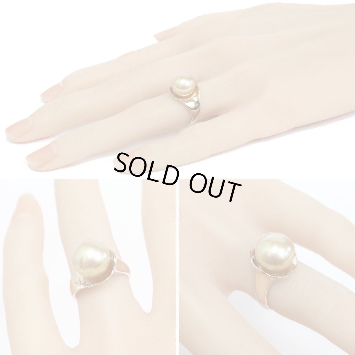 画像10: K18PGゴールデンパールリング 7.3g #8 11.0mm (10)