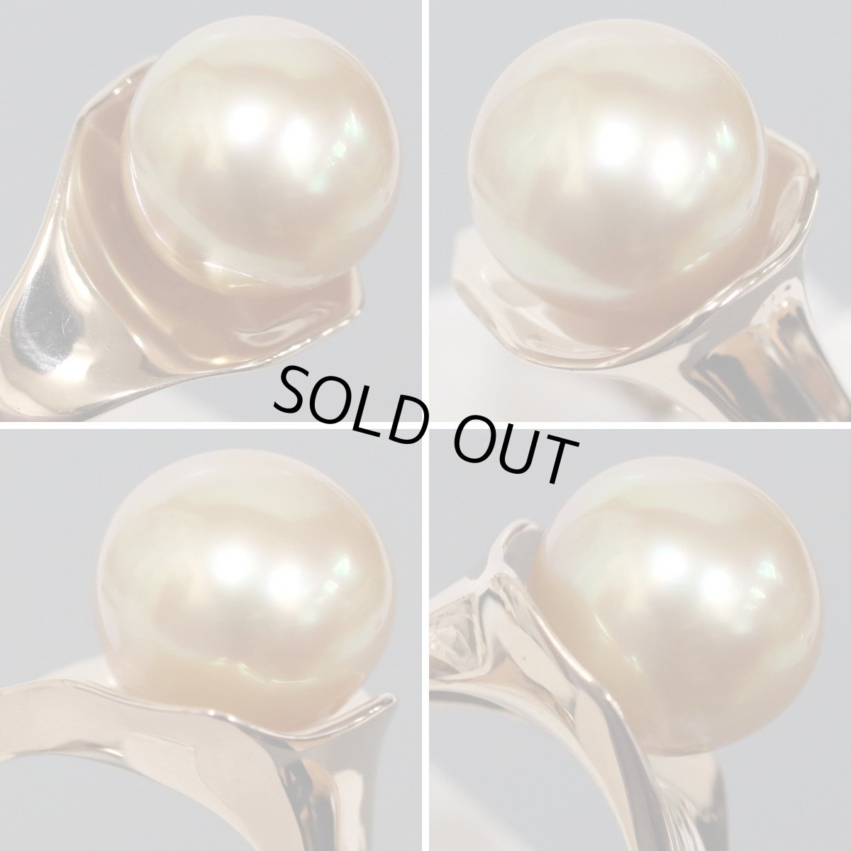 画像4: K18PGゴールデンパールリング 7.3g #8 11.0mm (4)