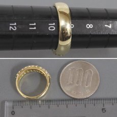 画像7: K18ダイヤモンドリング D1.00 5.8g #9.5 (7)
