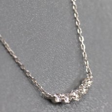 画像2: スタージュエリー Pt950ダイヤモンドネックレス D0.10 1.5g 39cm 内箱 (2)