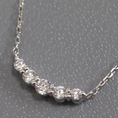 画像3: スタージュエリー Pt950ダイヤモンドネックレス D0.10 1.5g 39cm 内箱 (3)