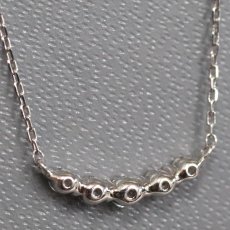 画像4: スタージュエリー Pt950ダイヤモンドネックレス D0.10 1.5g 39cm 内箱 (4)