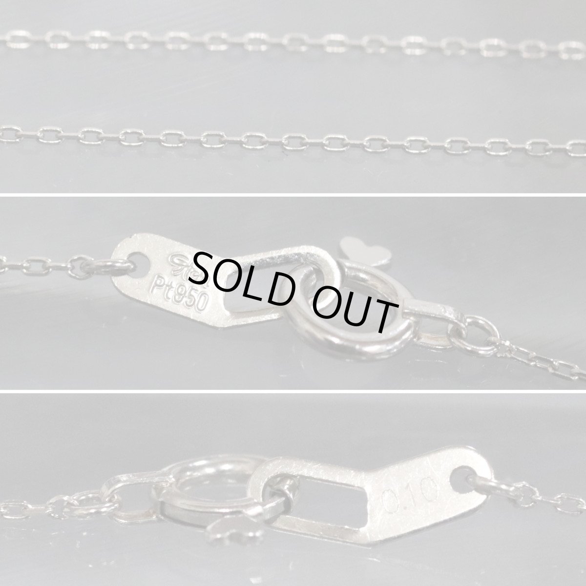 画像7: スタージュエリー Pt950ダイヤモンドネックレス D0.10 1.5g 39cm 内箱 (7)