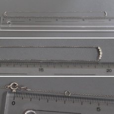 画像8: スタージュエリー Pt950ダイヤモンドネックレス D0.10 1.5g 39cm 内箱 (8)