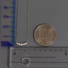 画像9: スタージュエリー Pt950ダイヤモンドネックレス D0.10 1.5g 39cm 内箱 (9)