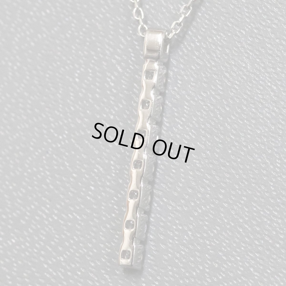 画像4: ヨンドシー Pt850ダイヤモンドネックレス 7PD 2.5g AJ付42cm 内外箱 (4)