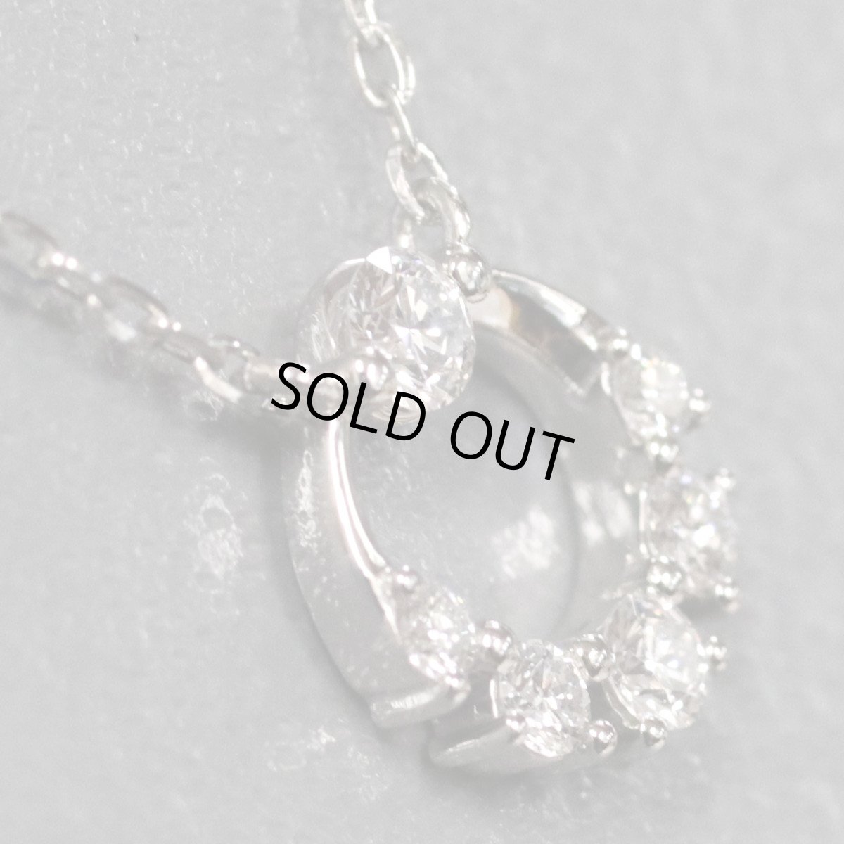 画像2: スタージュエリー Pt950ダイヤモンドネックレス D0.12 1.9g 40cm 内外箱 (2)