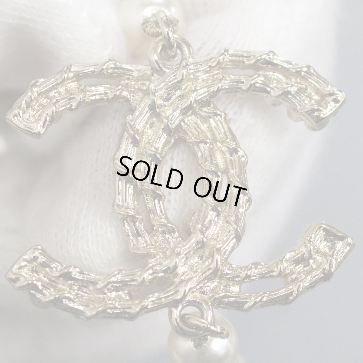 画像5: シャネル フェイクパール ココマーク ロングネックレス B21K 約112cm (5)