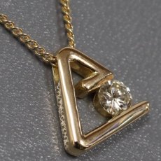 画像3: K18ダイヤモンドネックレス D0.20 3.7g 39cm (3)