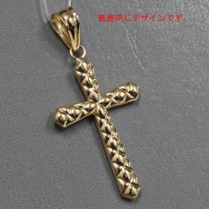 画像4: K18ペンダントトップ クロスモチーフ 2.0g (4)