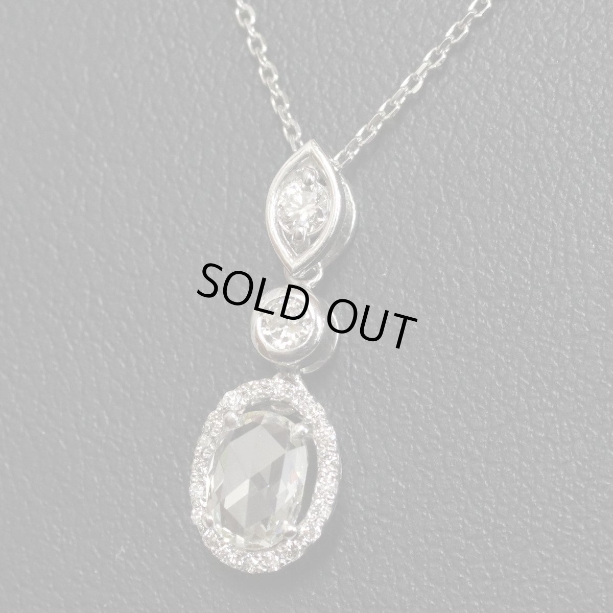 画像7: Pt900/850ダイヤモンドペンダント D0.50 D0.20 3.9g (7)