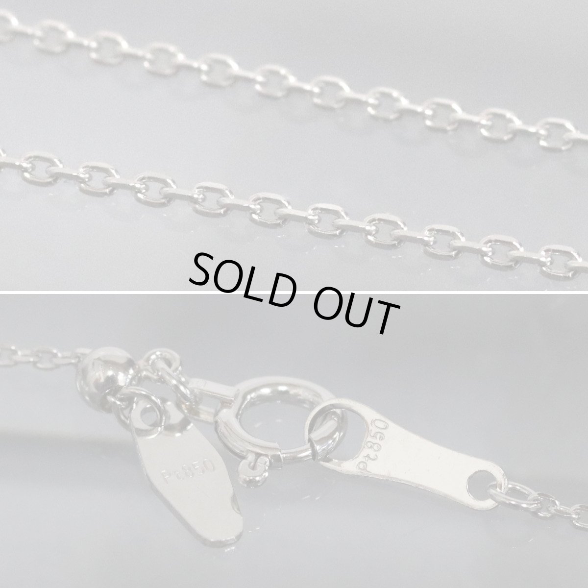 画像8: Pt900/850ダイヤモンドペンダント D0.50 D0.20 3.9g (8)