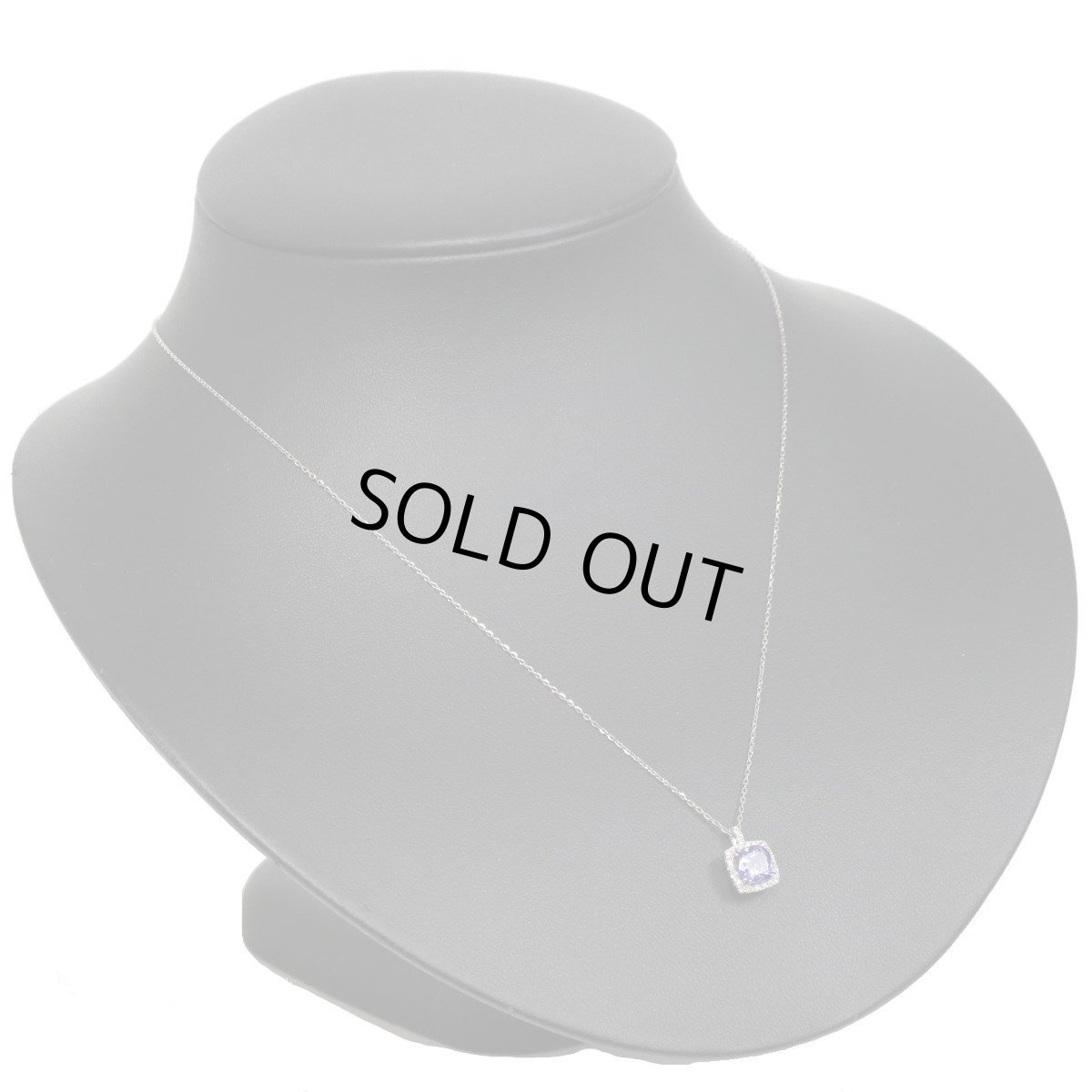 画像6: Pt900/850タンザナイトダイヤモンドペンダント TZ1.30 D0.12 2.8g (6)