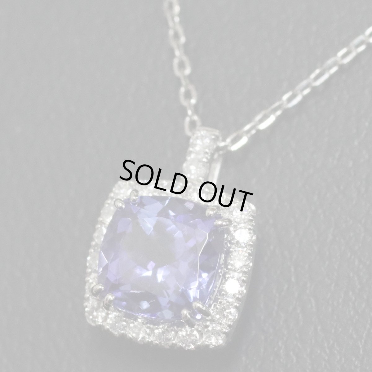 画像7: Pt900/850タンザナイトダイヤモンドペンダント TZ1.30 D0.12 2.8g (7)