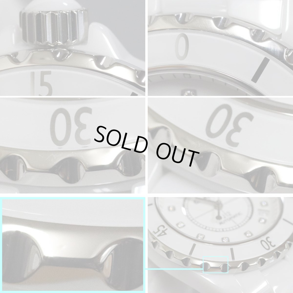 画像5: シャネル J12 12PD ホワイトセラミック 自動巻き(H1629) (5)