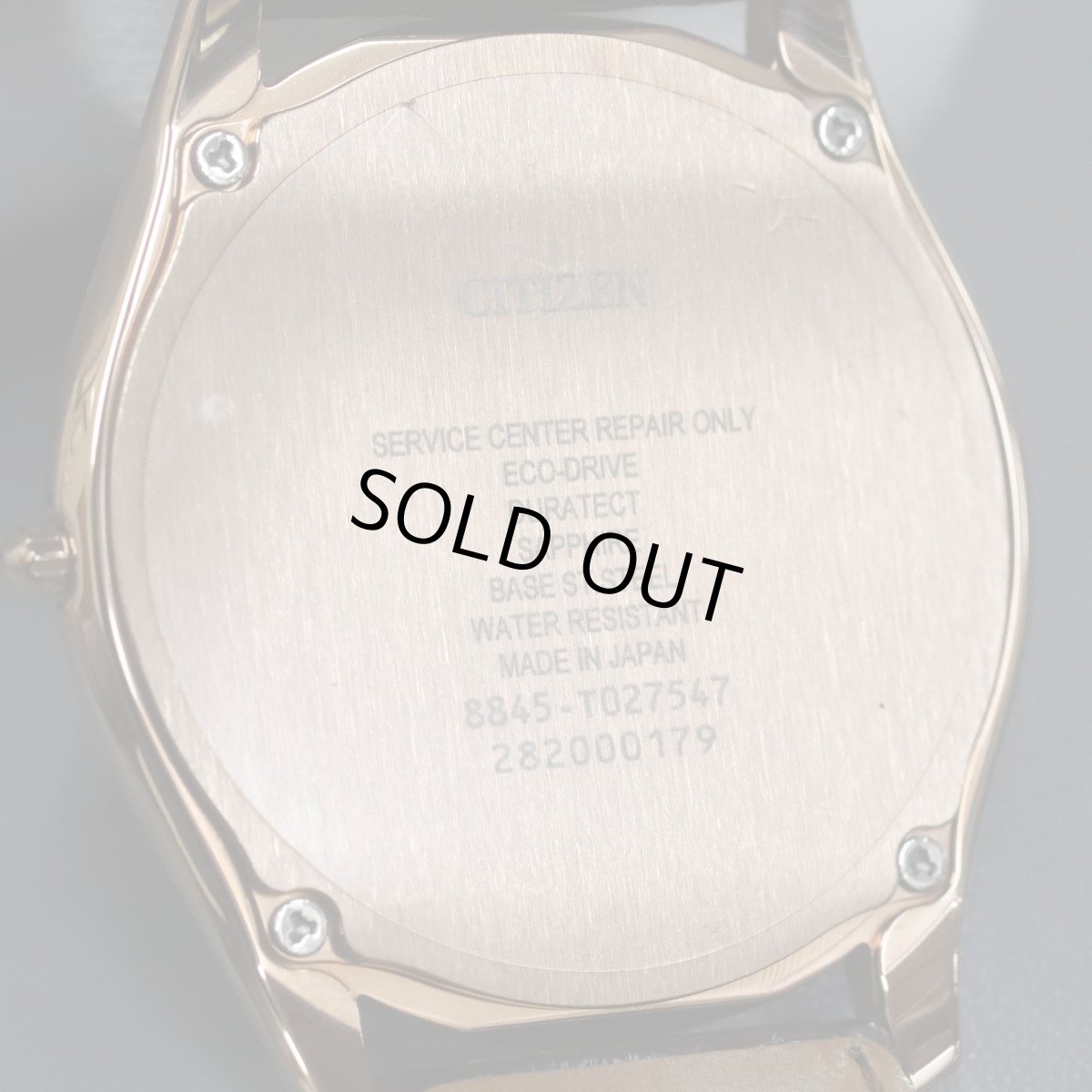 画像6: シチズン エコドライブワン コンフォートライン(AQ5012-14A)和紙文字盤 (6)