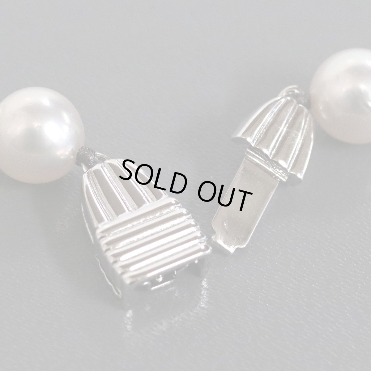 画像8: ミキモト パールネックレス シルバー金具 7.5-8.0mm 箱 保存袋 真珠 (8)