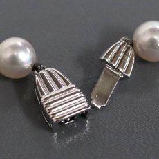 画像8: ミキモト パールネックレス シルバー金具 7.5-8.0mm 箱 保存袋 真珠 (8)