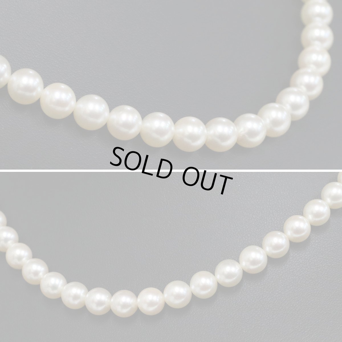 画像2: タサキ パールネックレス 約7.2-7.3mm シルバー金具 (2)