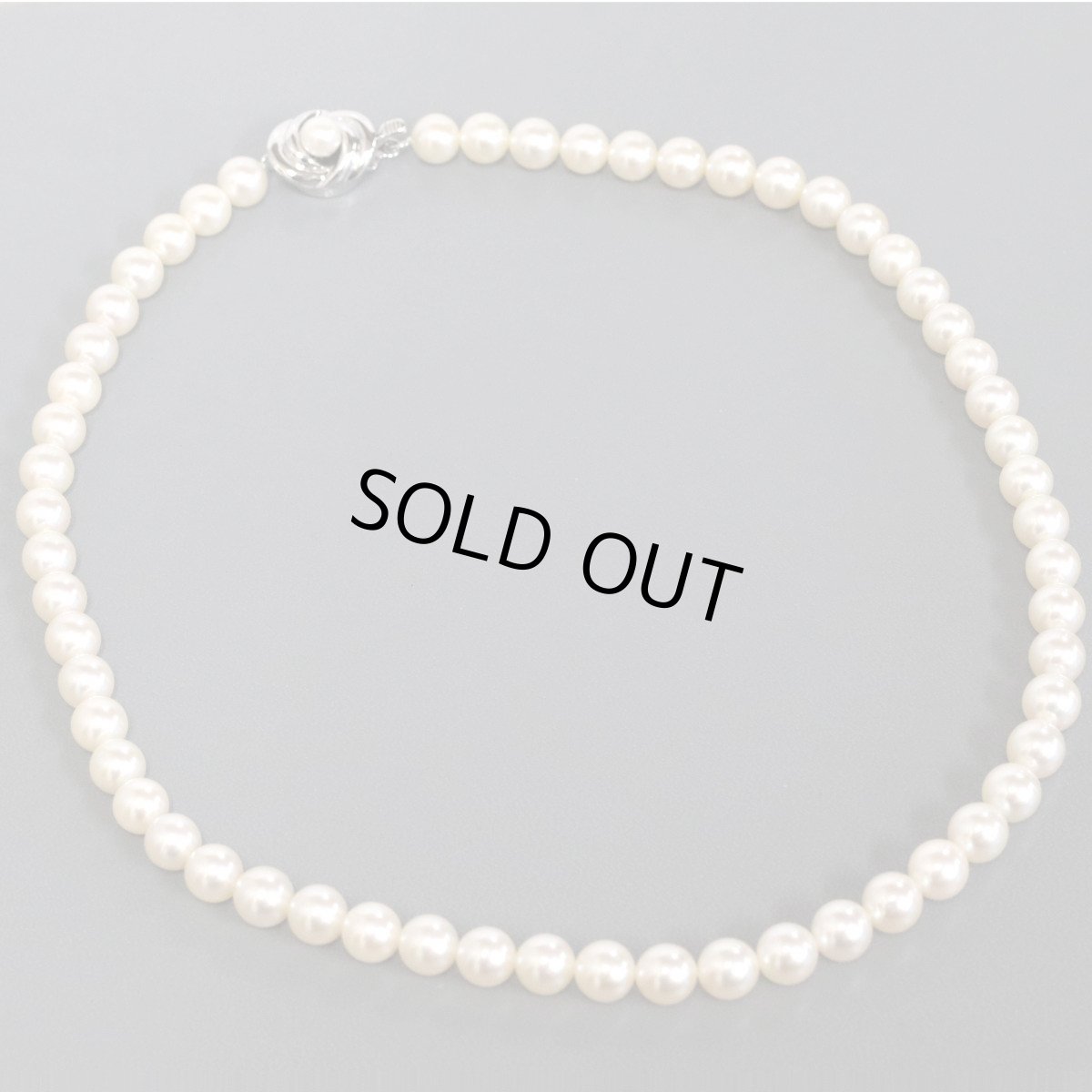 画像3: タサキ パールネックレス 約7.2-7.3mm シルバー金具 (3)