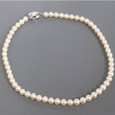 画像3: タサキ パールネックレス 約7.2-7.3mm シルバー金具 (3)