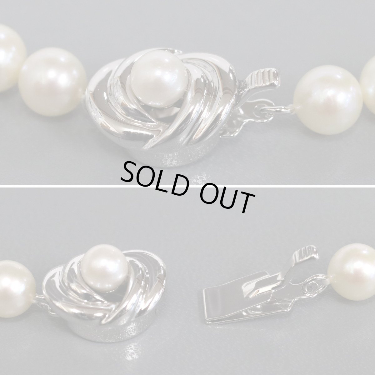 画像8: タサキ パールネックレス 約7.2-7.3mm シルバー金具 (8)