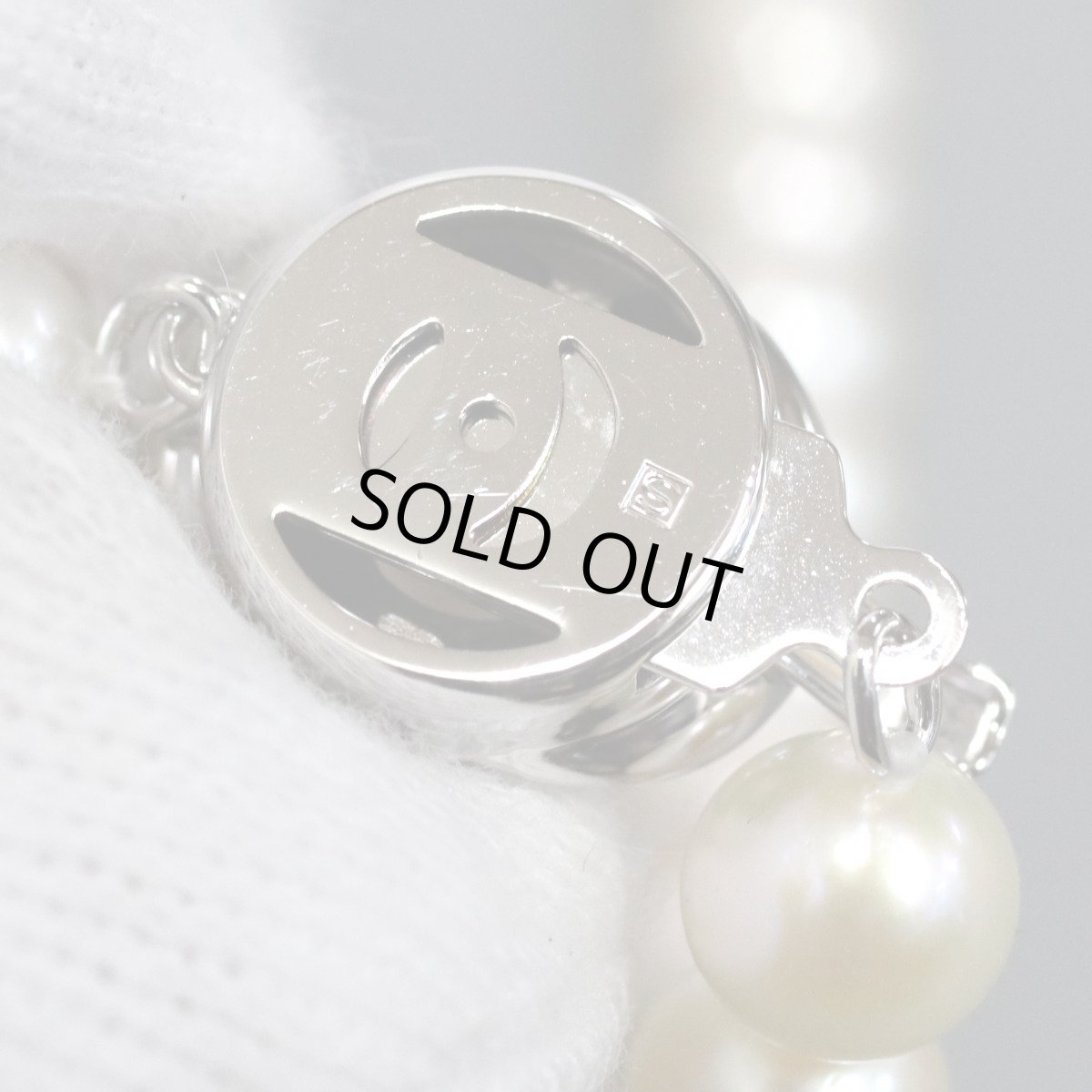 画像9: タサキ パールネックレス 約7.2-7.3mm シルバー金具 (9)