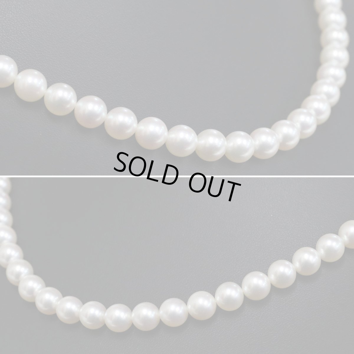 画像2: ミキモト パールネックレス シルバー金具 約7.1-7.3mm 内外箱 (2)