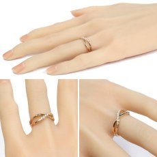 画像9: ヨンドシー K18PGダイヤモンドリング 3.2g #11 (9)