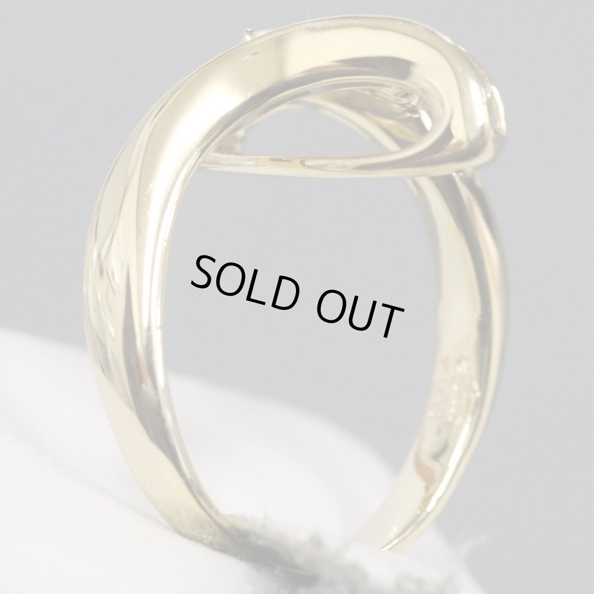 画像3: ジュネ 750サファイアダイヤモンドリング S0.88 D0.25 6.8g #11 (3)