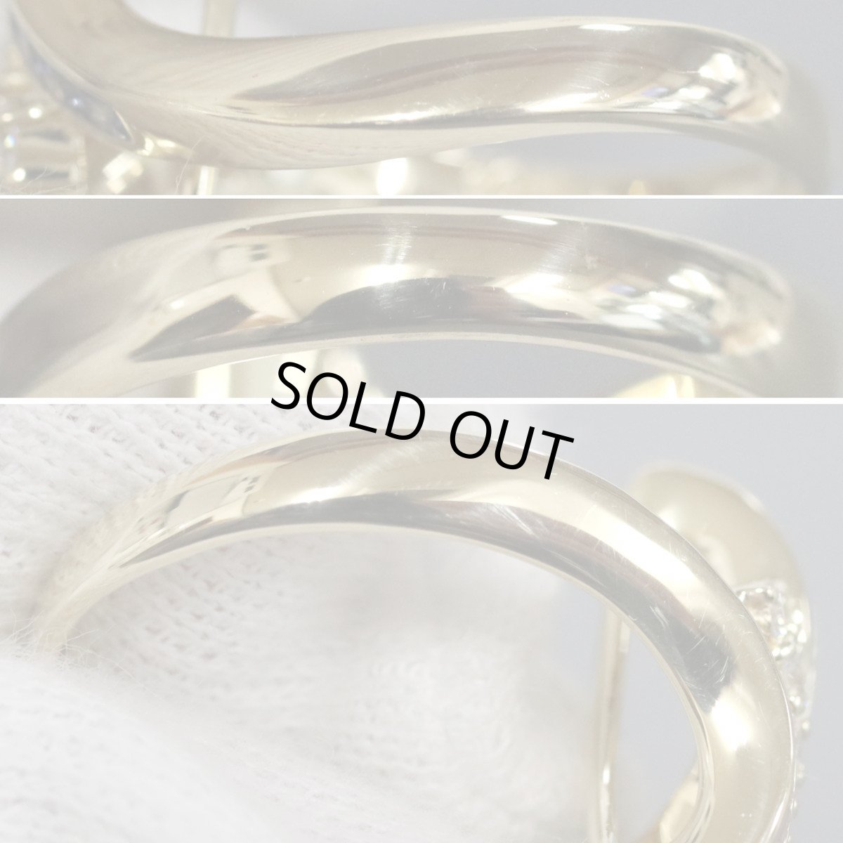 画像6: ジュネ 750サファイアダイヤモンドリング S0.88 D0.25 6.8g #11 (6)