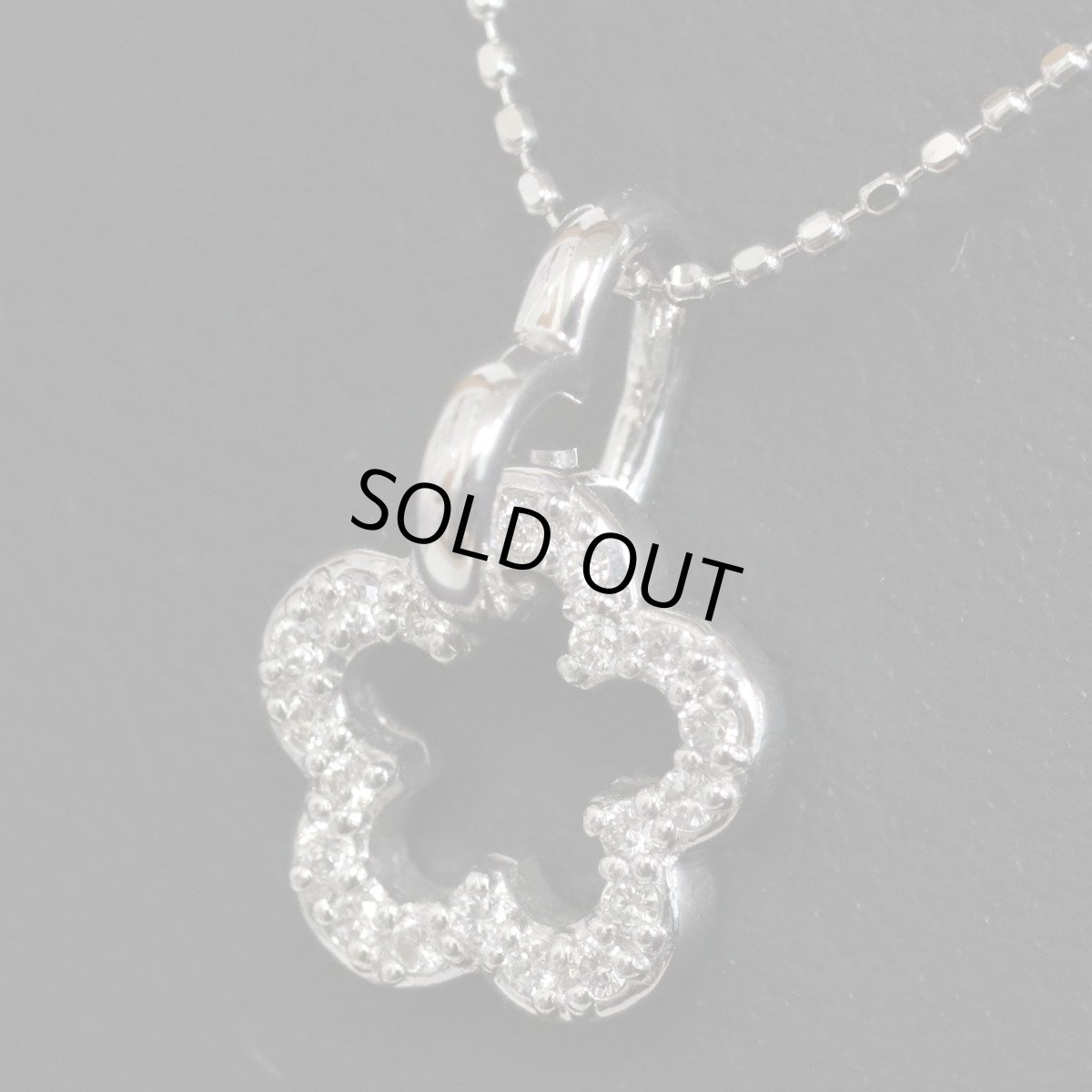 画像7: ポンテヴェキオ K18WGダイヤモンドペンダント スターモチーフ D0.11 3.4g (7)